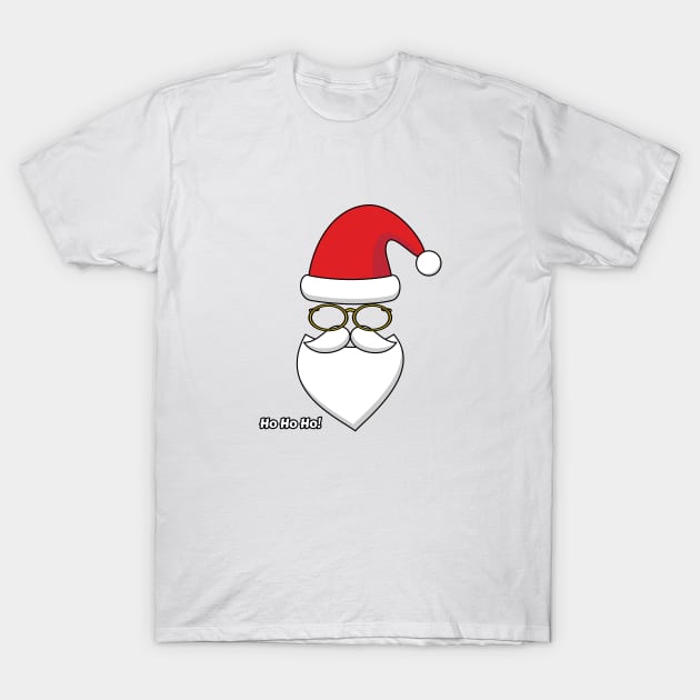 Ho Ho Ho Santa Claus T-Shirt by BirdAtWork